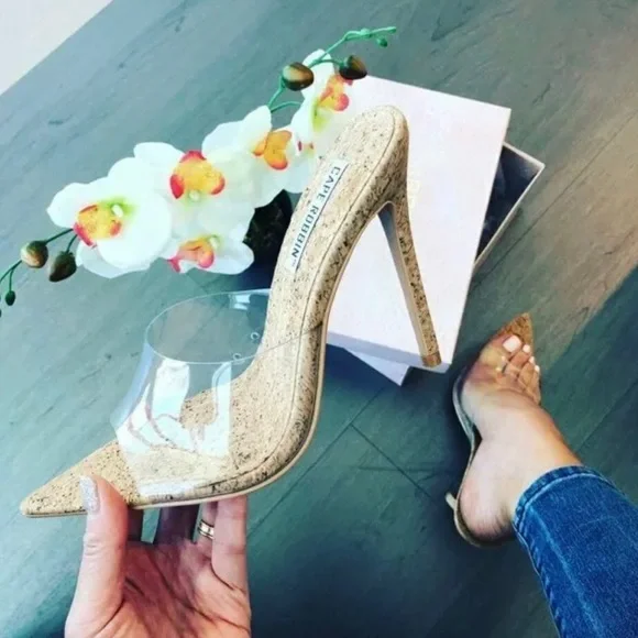 Transparent high heel brand new - Picture 1 of 3